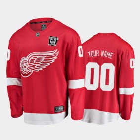 Men's Detroit Red Wings Honor Willie O'Ree Celebrate Equality MLK Jr. Day Red Jersey