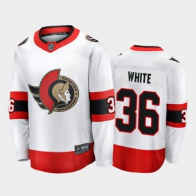 Ottawa Senators Colin White #36 Away White 2020-21 Premier Jersey