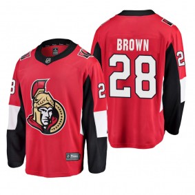 Ottawa Senators Connor Brown #28 Home Breakaway Player Red Jersey