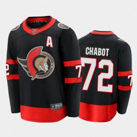 Ottawa Senators Thomas Chabot #72 Home Black 2020-21 Premier Jersey