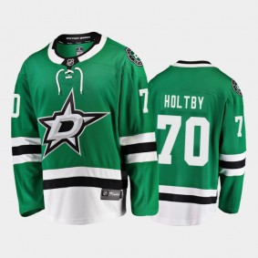 Stars Braden Holtby #70 Home Green Player Jersey