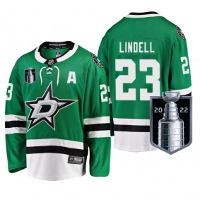 Esa Lindell Dallas Stars Green Jersey 2022 Stanley Cup Playoffs