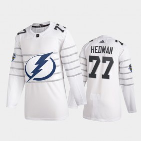 Tampa Bay Lightning Victor Hedman #77 2020 NHL All-Star Game Authentic White Jersey
