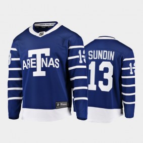 Mats Sundin Toronto Maple Leafs Team Classics Blue Heritage Jersey