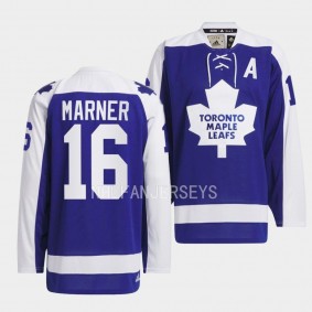 Mitch Marner #16 Toronto Maple Leafs Team Classics 1972 Hockey Royal Jersey