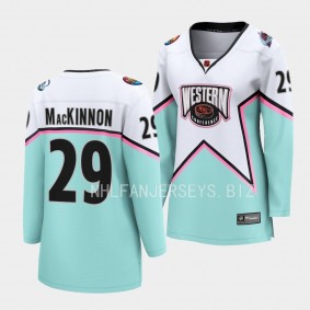Nathan MacKinnon Colorado Avalanche 2023 NHL All-Star Women Western Conference 29 Jersey Breakaway Player