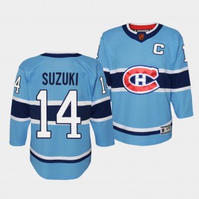 Youth Nick Suzuki Canadiens Blue Special Edition 2.0 Jersey