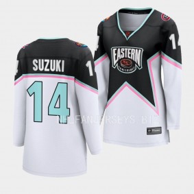 Montreal Canadiens Nick Suzuki 2023 NHL All-Star Eastern Conference Women Black Jersey Breakaway Player