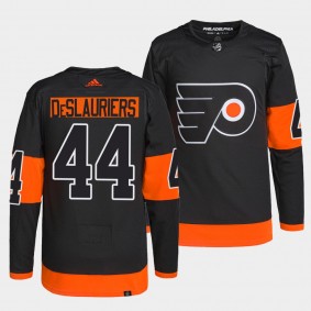 Philadelphia Flyers Authentic Primegreen Nicolas Deslauriers #44 Black Jersey Alternate