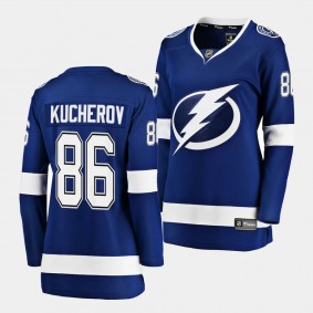 Nikita Kucherov Tampa Bay Lightning Home Women Breakaway Player 86 Jersey