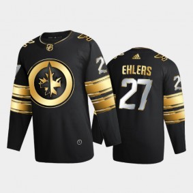 Winnipeg Jets nikolaj ehlers #27 2020-21 Golden Edition Black Limited Authentic Jersey