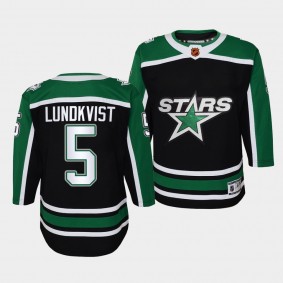 Youth Nils Lundkvist Stars Black Special Edition 2.0 Jersey