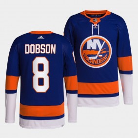 New York Islanders 2022 Home Noah Dobson #8 Royal Jersey Primegreen Authentic Pro