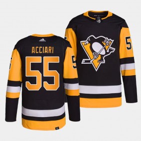 Pittsburgh Penguins Authentic Pro Noel Acciari #55 Black Jersey Home