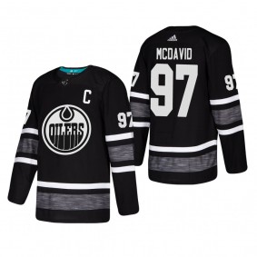 Edmonton Oilers Connor McDavid #97 2019 NHL All-Star Authentic Parley Black Jersey