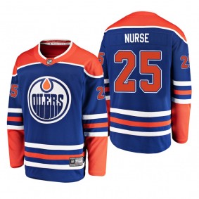 Men's Edmonton Oilers Darnell Nurse #25 2019 Alternate Reasonable Breakaway Jersey - Royal