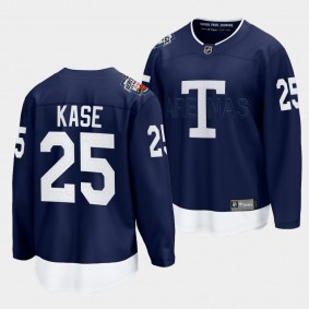Ondrej Kase Toronto Maple Leafs 2022 Heritage Classic Navy Jersey