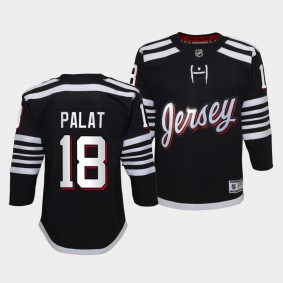 Ondrej Palat Youth Jersey Devils Alternate Black Breakaway Player Jersey