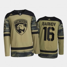Aleksander Barkov Panthers Military Appreciation Camo Jersey
