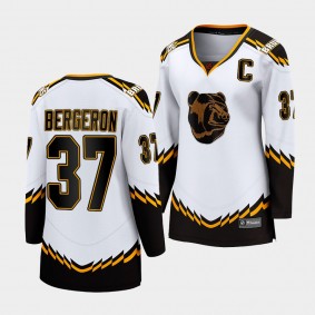 Bruins Patrice Bergeron 2022 Special Edition 2.0 White Jersey Women
