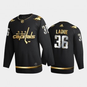 Washington Capitals Paul LaDue #36 2020-21 Authentic Golden Black Limited Edition Jersey