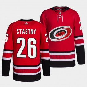 Carolina Hurricanes Primegreen Authentic Paul Stastny #26 Red Jersey Home