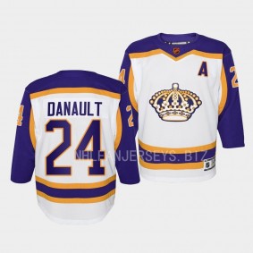 Los Angeles Kings Phillip Danault 2022 Special Edition 2.0 White #24 Youth Jersey Retro
