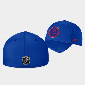 New York Rangers 2022 Training Camp Blue Authentic Pro Flex Hat