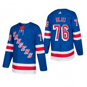 Men's New York Rangers Brady Skjei #76 Home Blue Authentic Player Cheap Jersey
