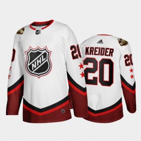 Chris Kreider New York Rangers 2022 NHL All-Star Jersey Red #20 Eastern