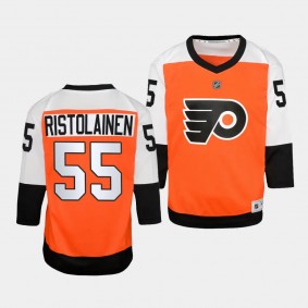 Rasmus Ristolainen Philadelphia Flyers Youth Jersey 2023-24 Home Burnt Orange Replica Player Jersey