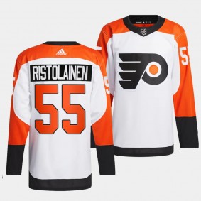 Philadelphia Flyers 2023-24 Authentic Rasmus Ristolainen #55 White Jersey Away