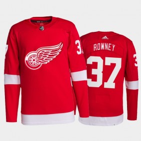 2021-22 Detroit Red Wings Carter Rowney Pro Authentic Jersey Red Home Uniform