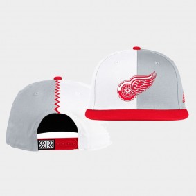 Detroit Red Wings 2021 Reverse Retro White Snapback Adjustable Hat