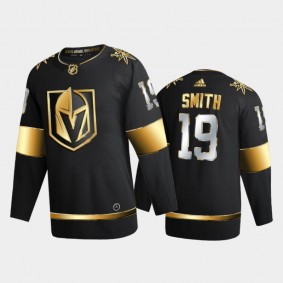 Vegas Golden Knights Reilly Smith #19 2020-21 Golden Edition Black Limited Authentic Jersey