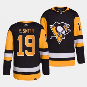 Pittsburgh Penguins Authentic Pro Reilly Smith #19 Black Jersey Home