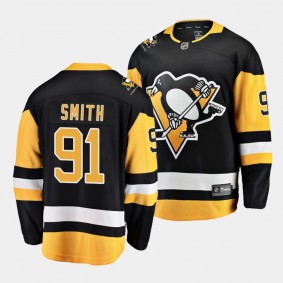 Pittsburgh Penguins Reilly Smith Home Black Breakaway Player Jersey Men's