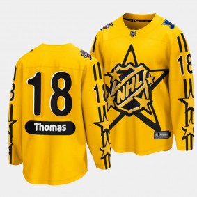 Robert Thomas St. Louis Blues 2024 NHL All-Star Game Yellow #18 Breakaway Jersey Men's