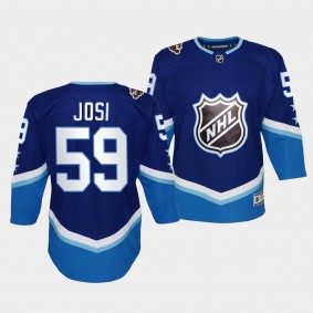 Roman Josi Youth Jersey Predators 2022 NHL All-Star Blue Western Premier Jersey