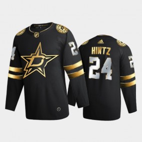 Dallas Stars Roope Hintz #24 2020-21 Authentic Golden Black Limited Edition Jersey