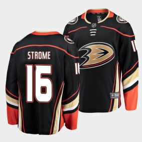 Ryan Strome Ducks #16 Alternate Jersey Black Breakaway Player