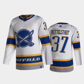 Buffalo Sabres Casey Mittelstadt #37 2021 Reverse Retro White Special Edition Jersey