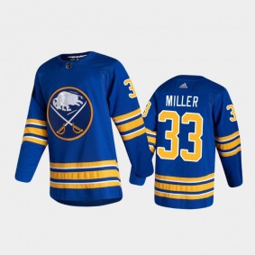 Buffalo Sabres Colin Miller #33 Home Royal 2020-21 Authentic Jersey