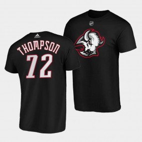 Tage Thompson Third Logo Buffalo Sabres 2022-23 Black T-Shirt Goathead
