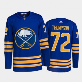 2021-22 Sabres Tage Thompson Home Royal Jersey