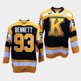 Sam Bennett Kingston Frontenacs #93 Black OHL Hockey Jersey Adult
