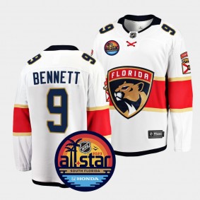 Sam Bennett Panthers #9 2023 NHL All-Star Jersey White Away