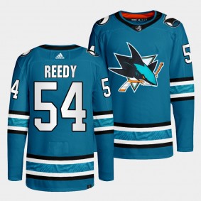 San Jose Sharks 2022-23 Home Scott Reedy #54 Teal Jersey Primegreen Authentic