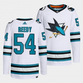 Scott Reedy #54 San Jose Sharks 2022-23 Away White Jersey Primegreen Authentic