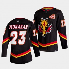 Sean Monahan #23 Calgary Flames 2022-23 Alternate Authentic Black Jersey
